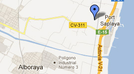 ubicación huertos alboraia